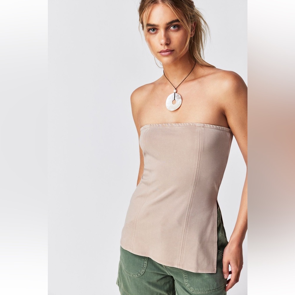 Free People NWOT Strapless Top